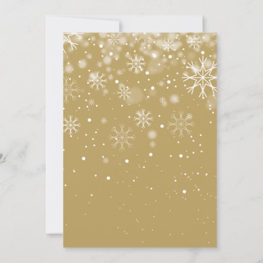 Elegant Modern Greenery Wreath Kerstmis Feestdagenkaart (Achterkant)