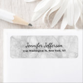 Elegant modern handschrift in grijs etiket (Insitu)