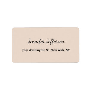 Elegant modern handschrift in Professional Etiket