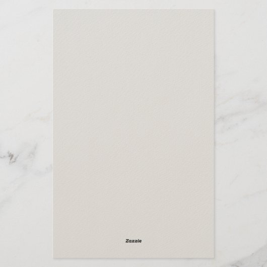 Elegant Modern Handschrift Plain Professional Grey Briefpapier (Achterkant)