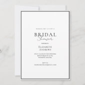 Elegant, modern, handschrift, wit Vrijgezellenfees Kaart (Voorkant)