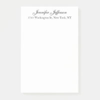 Elegant Modern Handwriting Eenvoudig Professioneel