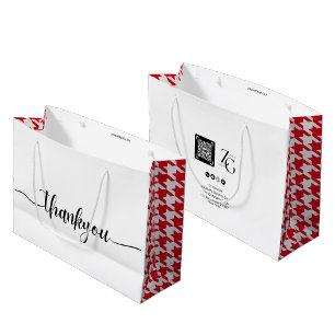 Elegant Modern Hartelijk dank voor uw zakelijke aa Groot Cadeauzakje