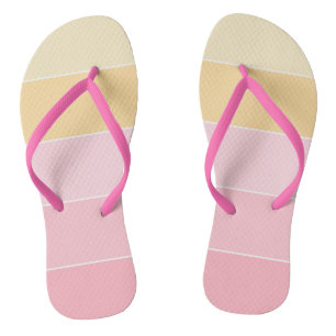 Elegant modern Helder Kleuren Roze Rood Geel Blauw Teenslippers