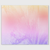 Elegant modern holografisch marmer cadeaupapier (Vlak)