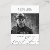 Elegant modern in liefdevolle Kaarten voor het geb Visitekaartje (Voorkant)