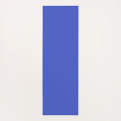 Elegant modern Indigo blauw geometrisch patroon Yogamat (Achterkant)