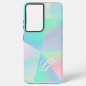 Elegant modern Initiaal Samsung Galaxy Hoesje (Achterkant)