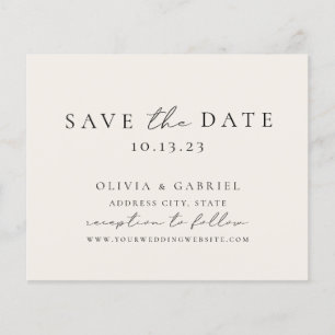 Elegant modern ivoorschrijfschrift Weddenschap