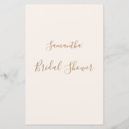 Elegant modern Ivory Off-White Vrijgezellenfeest G