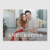 Elegant modern kerstcadeau voor kerstparen (Voorkant)