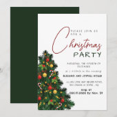 Elegant Modern Kerstfeest Met Vreugde Kaart (Voorkant / Achterkant)