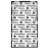 Elegant Modern Kerstmis La La La La La La La La La Klein Cadeauzakje (Achterkant)