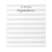 Elegant Modern Kindergarten Notitieblok (Voorkant)