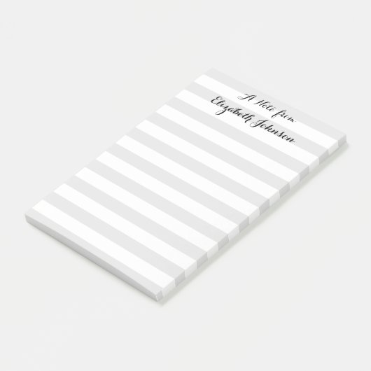 Elegant Modern Kindergarten Post-it® Notes (Schuin)