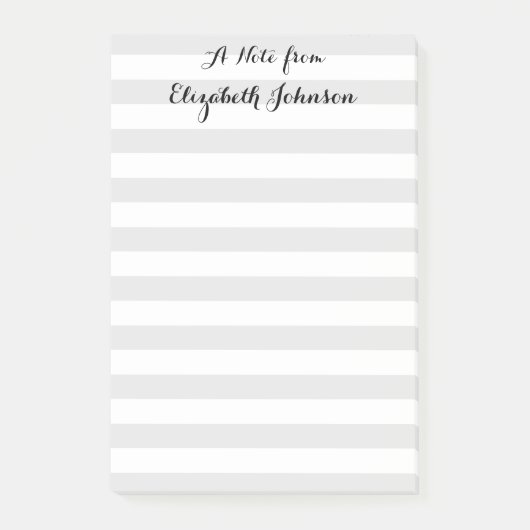 Elegant Modern Kindergarten Post-it® Notes (Voorkant)