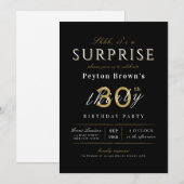 Elegant modern klasje verrassing 30e verjaardag in kaart (Voorkant / Achterkant)