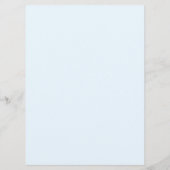 Elegant Modern Klassiek Ijs Winter Bruiloft Groot Menu (Achterkant)