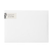 Elegant modern klassiek monogram voor het bruiloft (Voorkant)