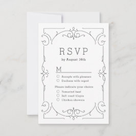 Elegant modern klassiek wijnjaar RSVP