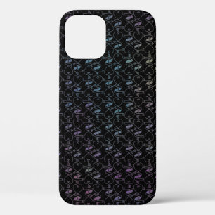 Elegant Modern Kleurrijk Harten en Sleutels Patroo Case-Mate iPhone Case