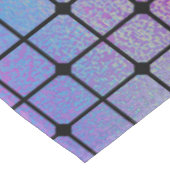 Elegant Modern Kleurrijk Vierkanten Tegels Patroon Tafelkleed (Gekanteld)