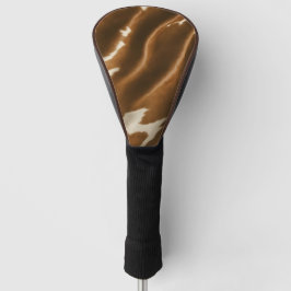 Elegant Modern Koe Faux Leather Collectie Golfheadcover