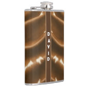 Elegant Modern Koe Faux Leather Collectie Heupfles (Rechts)