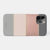 Elegant Modern Koel Gestreept -Persoonlijk Case-Mate iPhone Case (Achterkant (horizontaal))