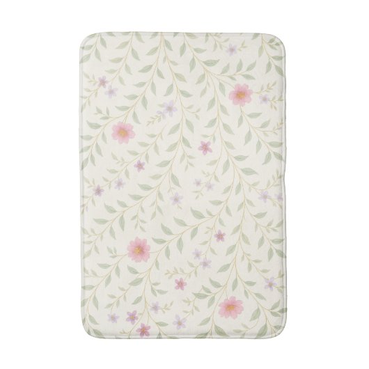 Elegant modern koninklijk groen badmat (Voorkant Verticaal)