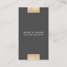 Elegant modern KraftPrint Gold Chic Verticaal