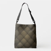 Elegant modern leder crossbody tas (Achterkant)