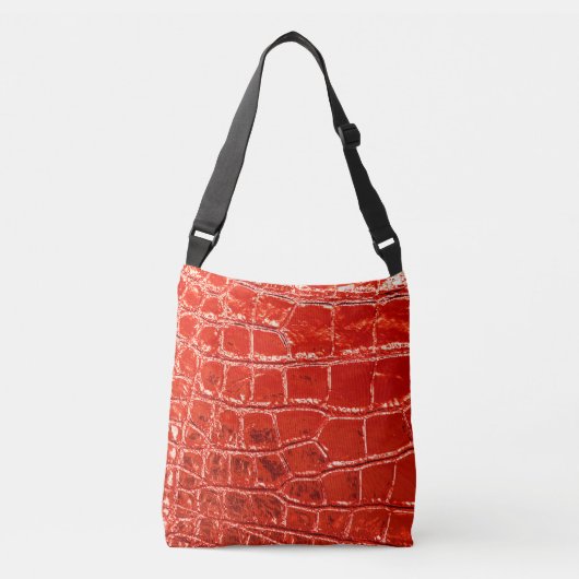 Elegant modern leder crossbody tas (Voorkant)