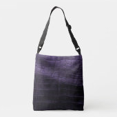 Elegant modern leder crossbody tas (Achterkant)