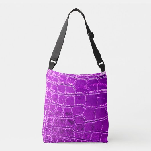 Elegant modern leder crossbody tas (Voorkant)