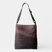 Elegant modern leder crossbody tas (Achterkant)
