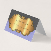 Elegant modern lederen goud