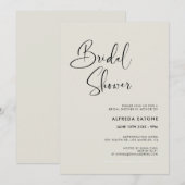 Elegant & modern Licht Sage groen Vrijgezellenfees Kaart (Voorkant / Achterkant)