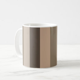 Elegant modern lijnenpatroon koffiemok