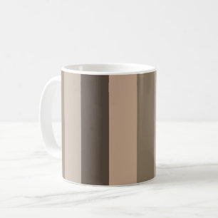Elegant modern lijnenpatroon koffiemok