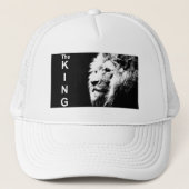  Elegant Modern Lion Sjabloon Trucker Pet (Voorkant)