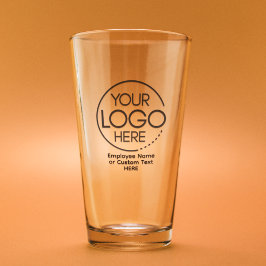 Elegant Modern Logo Medewerker/Bedrijf SWAG Glas