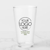 Elegant Modern Logo Medewerker/Bedrijf SWAG Green Glas (Voorkant)