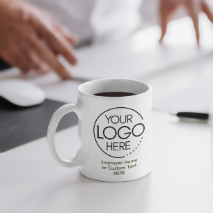 Elegant Modern Logo Medewerker/Bedrijf SWAG Green Koffiemok