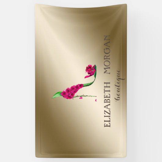 Elegant modern, luchtig, dikke dief spandoek (Verticaal)