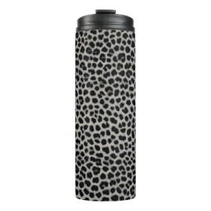 Elegant modern luxe wit luipaard Collectie Thermosbeker