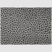 Elegant modern luxe wit luipaard Collectie Tissuepapier (Voorkant)