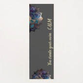 Elegant Modern Mandala - Je Creëer je eigen kalm Yogamat (Voorkant)