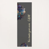 Elegant Modern Mandala - Je Creëer je eigen kalm Yogamat (Achterkant)