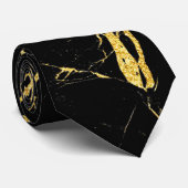 Elegant modern marmer Business Professional Stropdas (Opgerold)